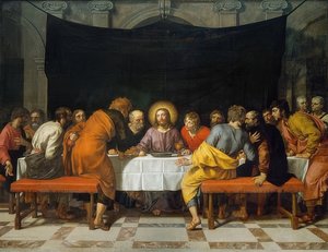 Den sidste nadver. 1618 af Frans Pourbus the Younger
