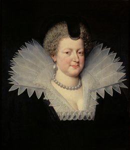 Portræt af Marie de Medici 1575-1642, 1613. af Frans Pourbus the Younger