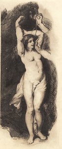 Andromeda, efter Rubens af Frans Schwartz