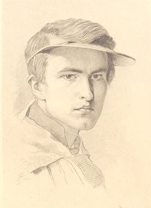 Portræt af J. Th. Lundbye af Frans Schwartz