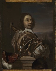 Selvportræt med en cittern, 1674
