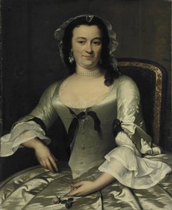 Portræt af Maria Henriëtte van de Pol, Hustru til Willem Sautijn