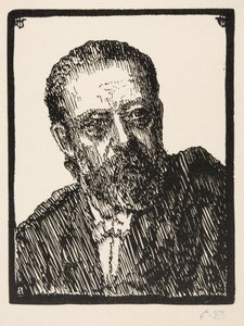 Portræt af Bedrich Smetana 1824-1884 af Frantisek Bilek