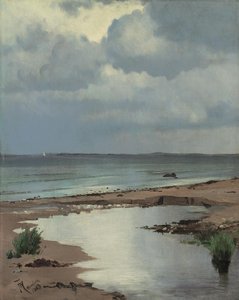 Fra stranden ved Hornbæk