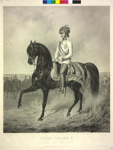 Kejser af Østrig Franz Joseph I af Franz Adam