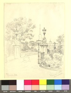 Carolinenbrücke af Franz Alt