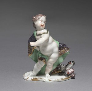 Pluto, fabrikant Nymphenburg Porcelænsfabrik, ca. 1760 af Franz Anton Bustelli
