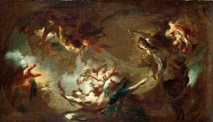 St. John Nepomuk (d.1393) bliver taget op til himlen