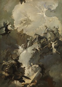 Glorificeringen af de kongelige ungarske hellige, ca. 1772-73.
