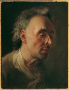 Portræt af kunstnerens far af Franz Anton Palko