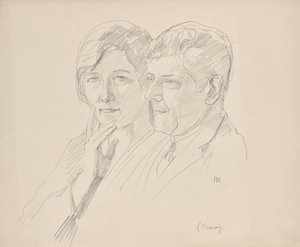 Grete Wagner-Barwig og Dr. Joseph Wagner af Franz Barwig d. Ä.