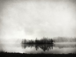 Refleksioner fra Misty Island af Franz Bogner
