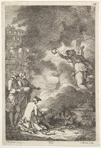 Et besøg i Rom i 1764, 1764. af Franz Edmund Weirotter