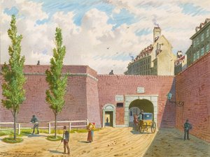 Fischertor i Wien af Franz Gerasch