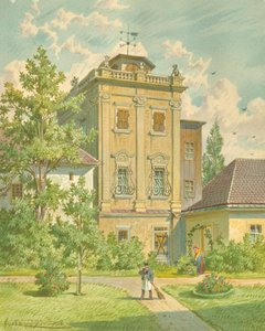 Den gamle Hundsturm i 5. distrikt i Wien af Franz Gerasch