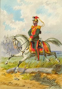 soldat til hest af Franz Gerasch