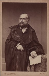 Portræt af pianist og komponist Adolph von Henselt 1814-1889, ca 1860. af Franz Hanfstaengl