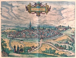 Cambrai, Frankrig af Franz Hogenberg