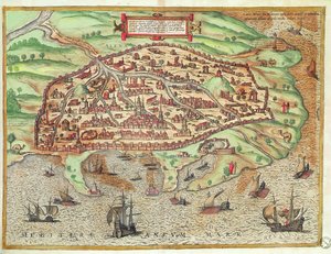 Kort over Alexandria fra 