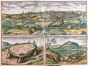 Montpellier, Tours og Poitiers, Frankrig af Franz Hogenberg