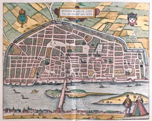 Orleans - Frankrig af Franz Hogenberg