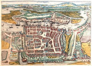 Szczecin, Polen (gravering