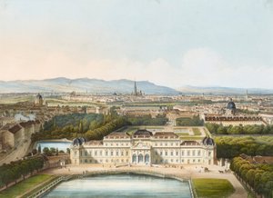 Belvedere Slot af Franz Josef Sandmann