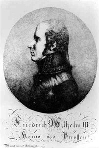 Portræt af Frederik Vilhelm III (1770-1840), konge af Preussen, 24. juli 1807