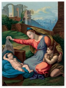 Madonna af det blå diadem, 1510-1511 1870.