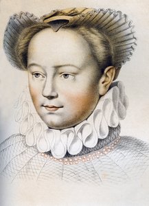 Marguerite de Valois 1553-1615, dronningepartner af Henrik IV af Frankrig, 1500-tallet 1849.
