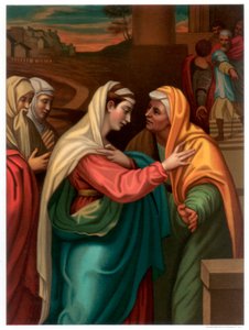 Visitationen, 1518-1519 1870 af Franz Kellerhoven