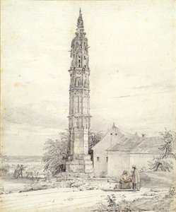 Det "Evige Lys", pestsøjlen, i Klosterneuburg af Franz Kletzinsky