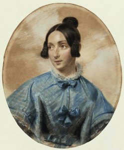 Amalie Wichmann, født Feilner af Franz Krüger