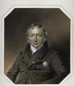 Portræt af Friedrich Christian Adolf von Motz