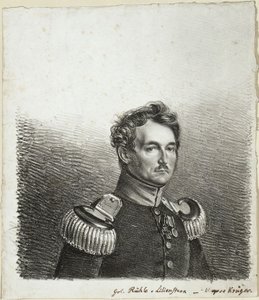 Greve Rühle von Lilienstern af Franz Krüger
