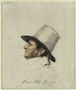 Julius Eduard Hitzig af Franz Krüger