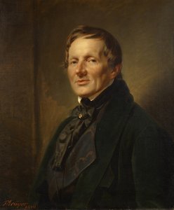 Portræt af billedhuggeren Ludwig Wichmann
