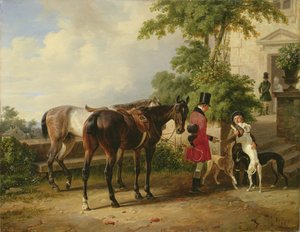 Brudgommen, 1836 af Franz Krüger