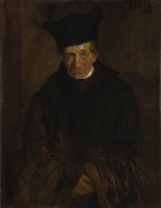 Portræt af Ignaz von Dollinger 1799-1890, 1883.