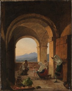 First Steps, ca. 1820-25 (olie på lærred)