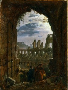 Colosseum ved Moonlight, ca. 1826-30