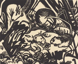 Animal Legend (Tier Legend) af Franz Marc