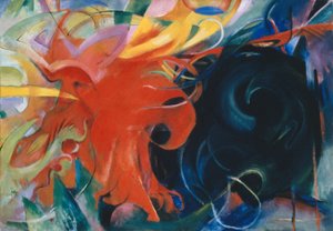Kampformer af Franz Marc