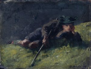 Hyrde-dreng af Franz Marc