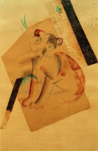 Hund i forventning af Franz Marc