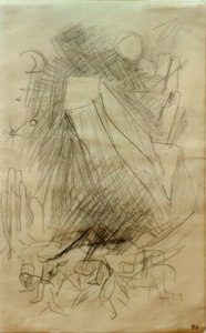 Faldende bjerg af Franz Marc