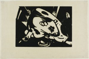 Tyren af Franz Marc