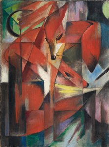 Rævene af Franz Marc