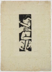 Hyrdinden af Franz Marc