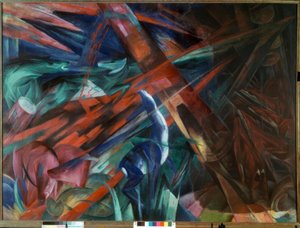 Dyreskæbner af Franz Marc
